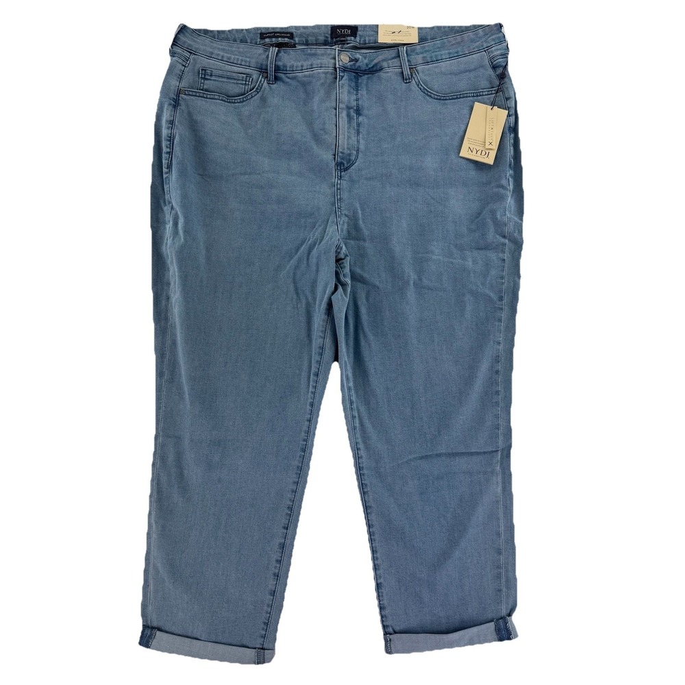 NYDJ Margot Girlfriend Kingston Jeans Pant 20W Cool Embrace Blue